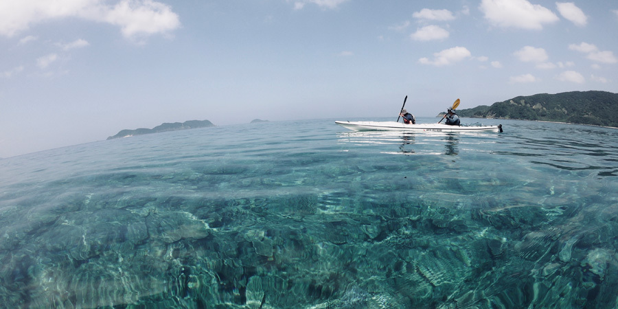 加計呂麻島シーカヤック