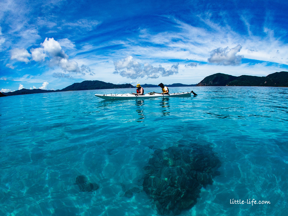 加計呂麻島シーカヤックツアー